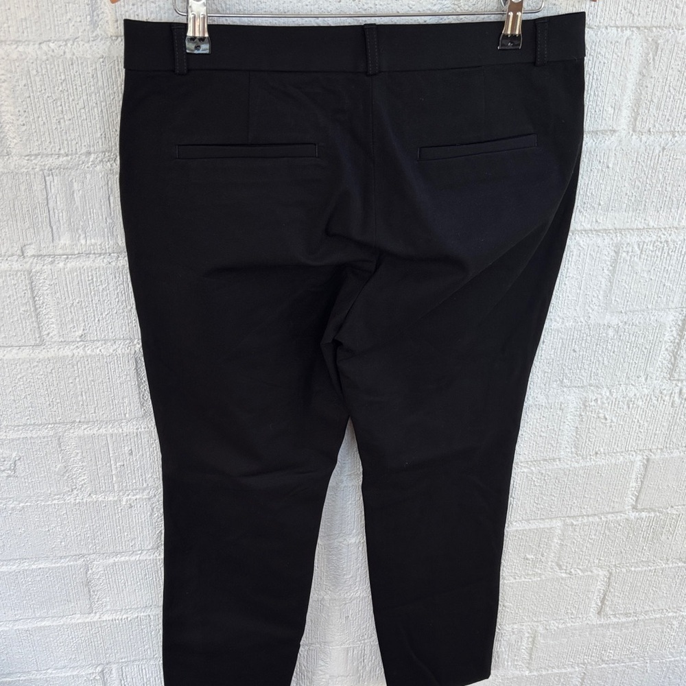 Banana Republic Sloan Classic Black High Rise Trousers sz 10 - Picture 6 of 8